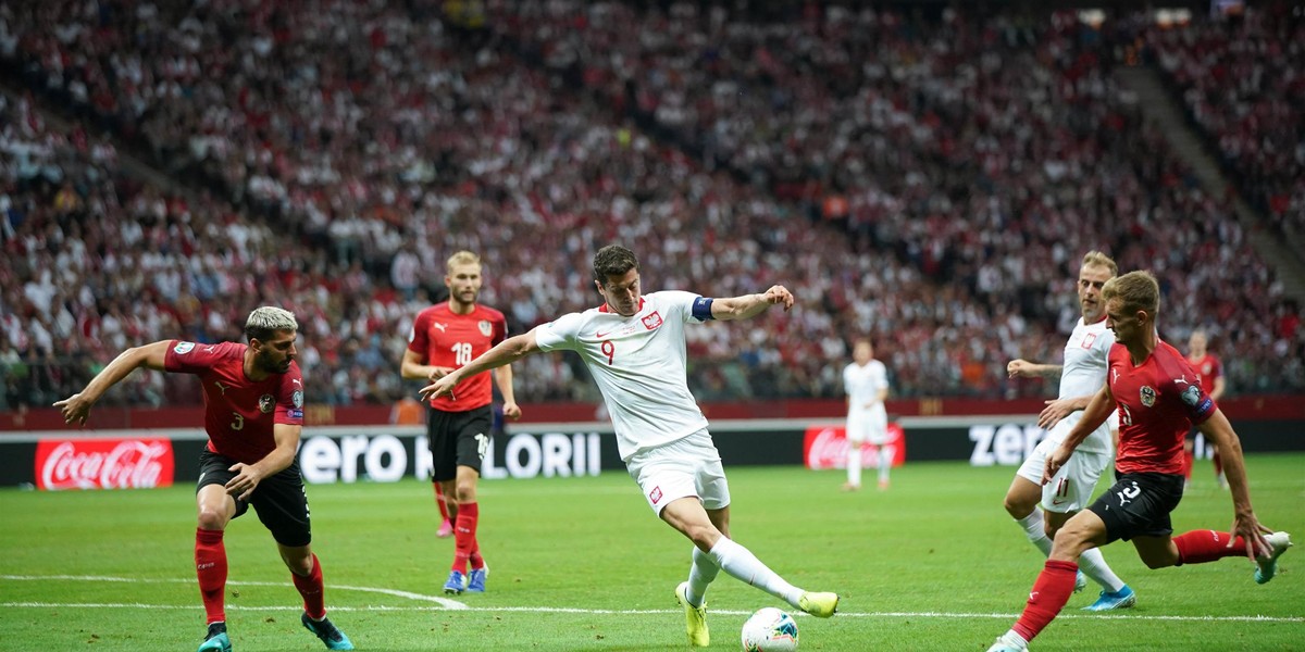 W ostatnim meczu z Austrią (9 września 2019 r.) gola nie strzelił nawet Robert Lewandowski. Skończyło się 0:0.