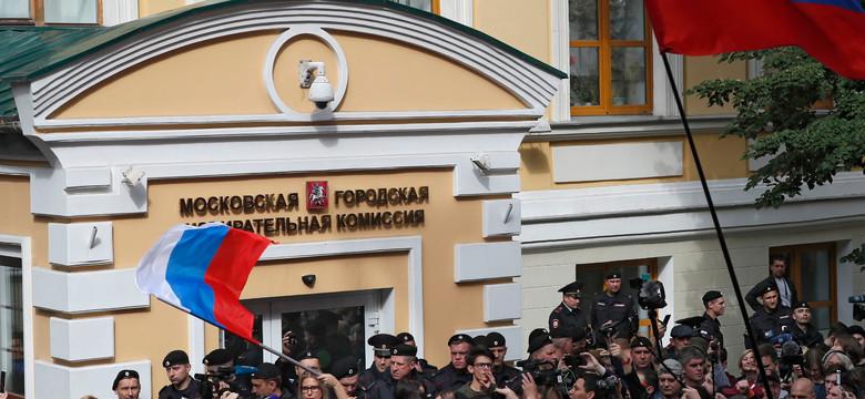 Protesty opozycji w Rosji. Policja zatrzymała 38 osób