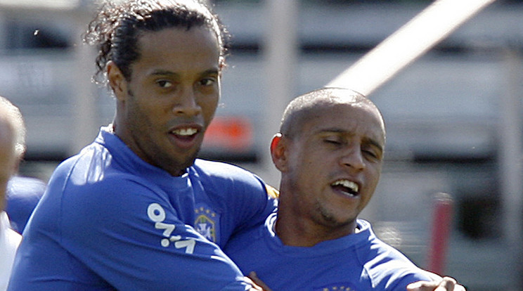 Ronaldinho és Robi Carlos újra együtt varázsolhat egy jótékonysági mérkőzésen /Fotó: AFP