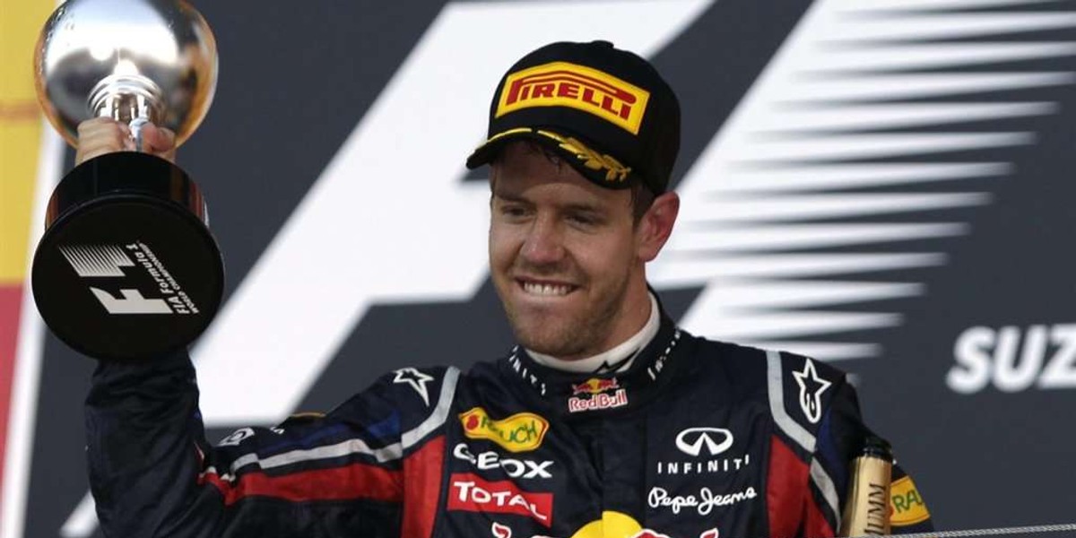 Sebastian Vettel znów został mistrzem świata