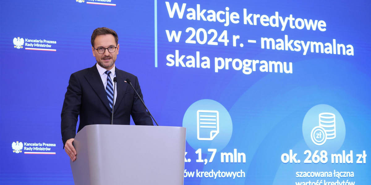 Rząd przyjął projekt ustawy przedłużający wakacje kredytowe na 2024 r. Minister Waldemar Duda poinformował o nowych kryteriach.