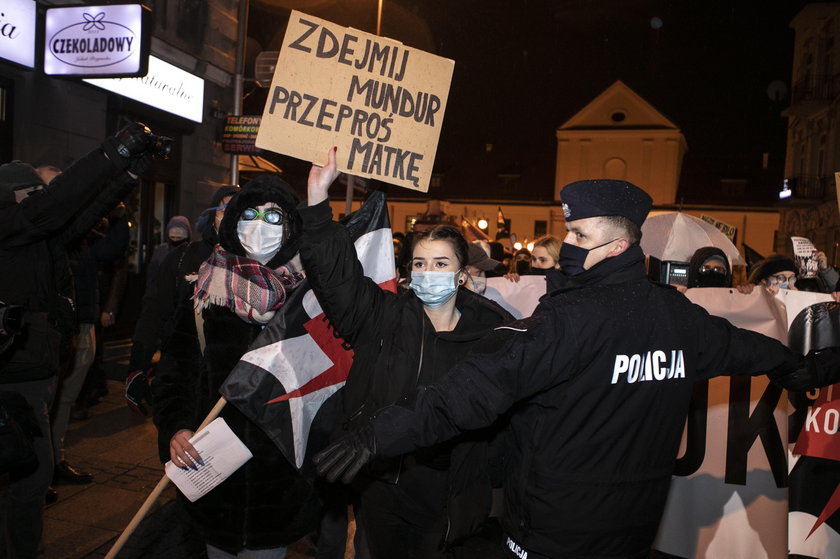 Nie damy sie zastraszyc. Protest w Lublinie
