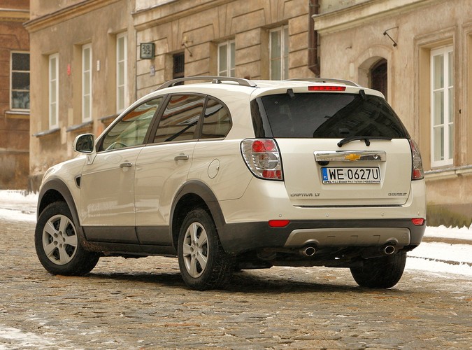 Chevrolet captiva z dwulitrowym 150-konnym turbodieslem
