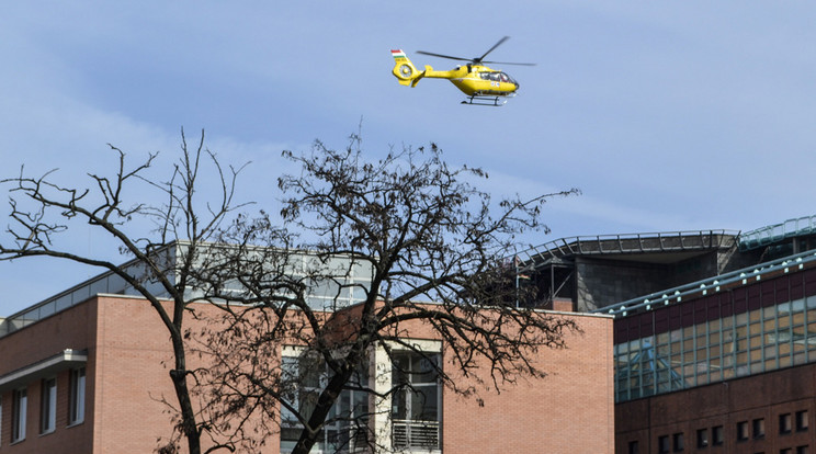 Ilyen mentőhelikoptert riasztott a fiú, hogy imponáljon szerelmének /Fotó: MTI- Róka László