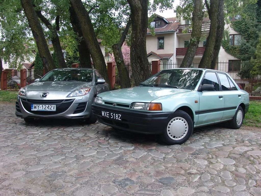 Mazda 323 1.7 d i Mazda 3 1.6 MZ-CD: porównanie dwóch epok