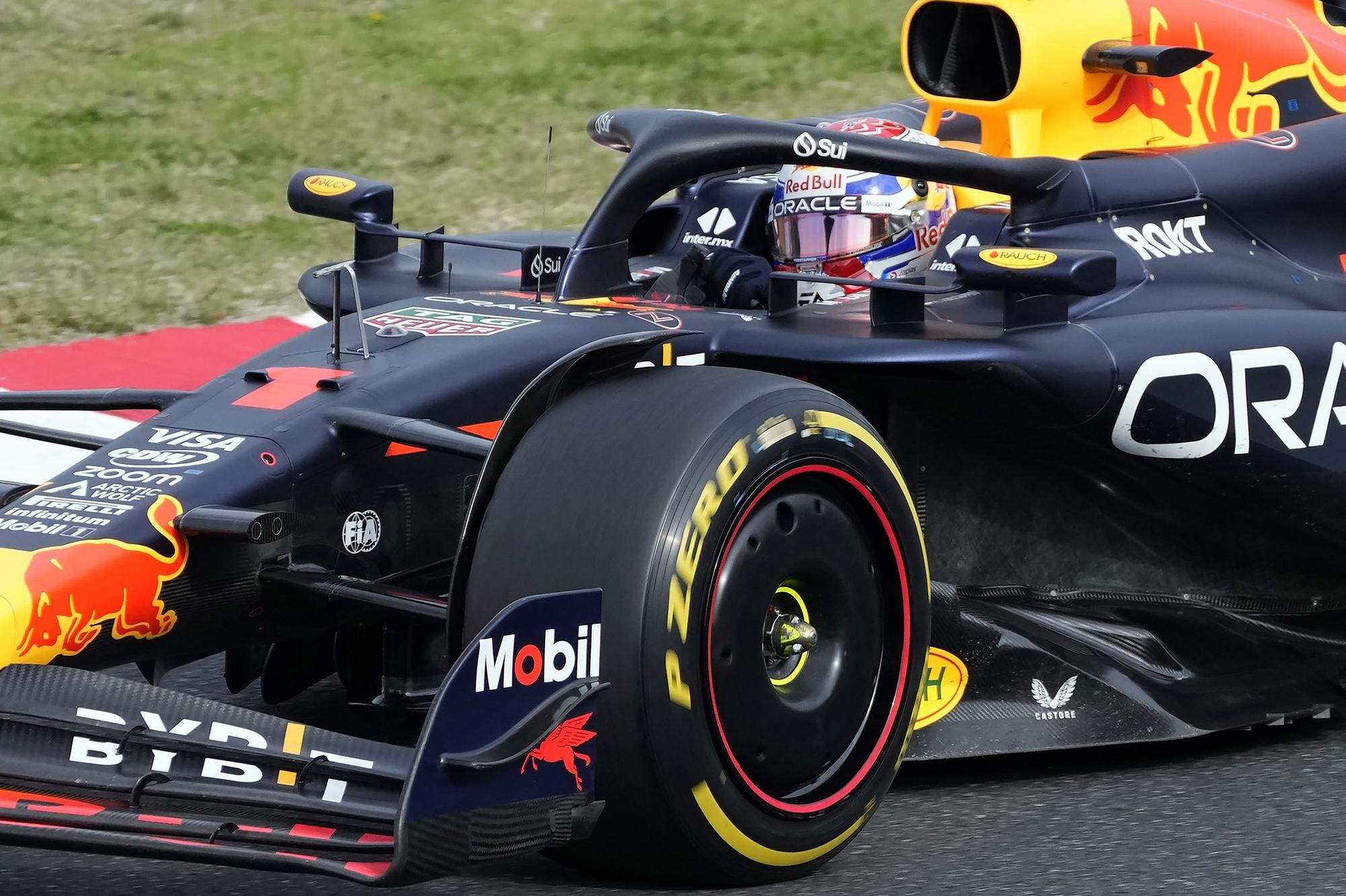 Holandský jazdec F1 Max Verstappen zo stajne Red Bull.