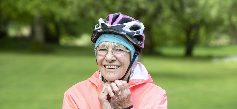 85-latka przejechała na rowerze 1691 km. Mavis Paterson pobiła rekord