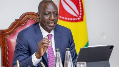 President William Ruto chairing a Cabinet meeting on July 18, 2023