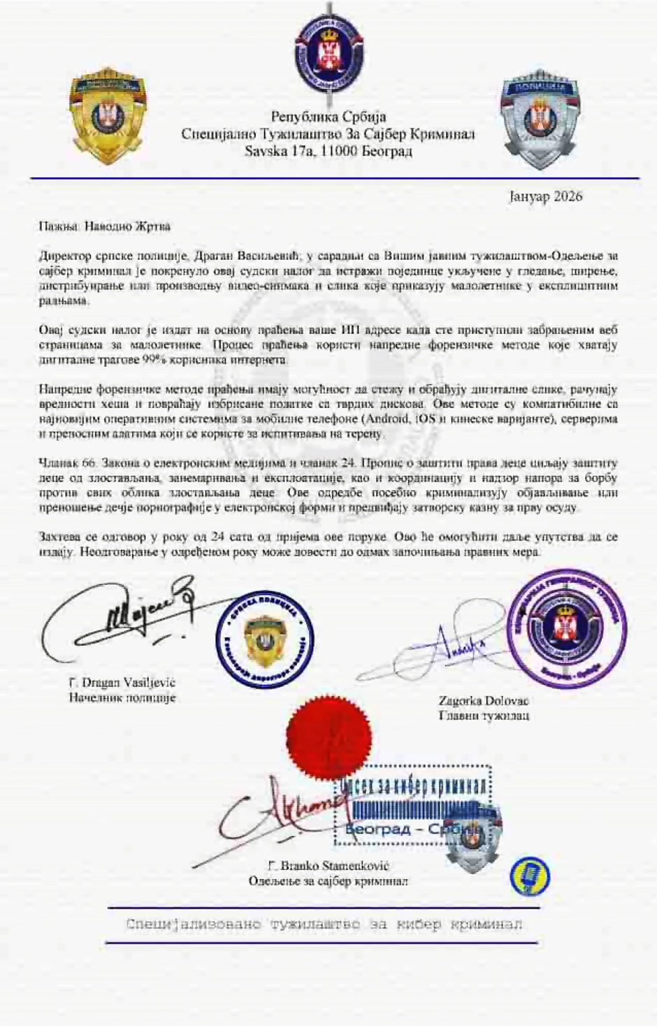 VTK- Internet prevara