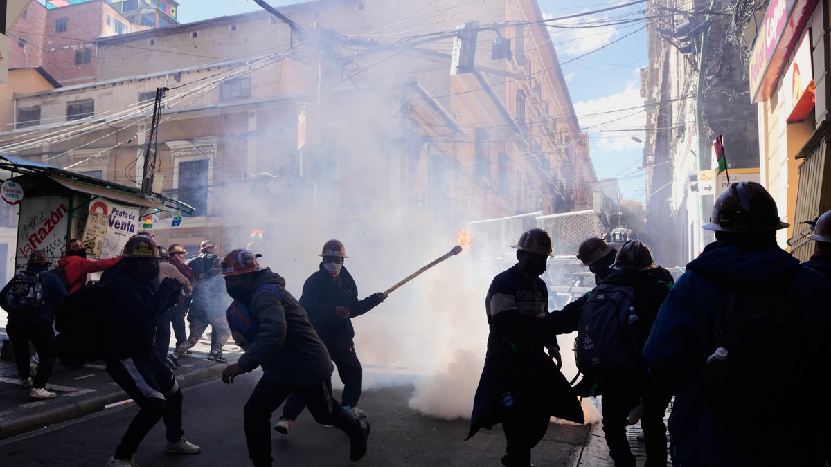 Protest u Boliviji