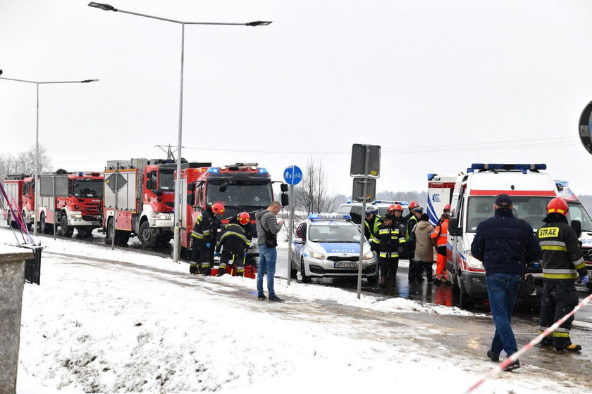 Groźne zderzenie autobusów w Radomiu. Jest wielu rannych