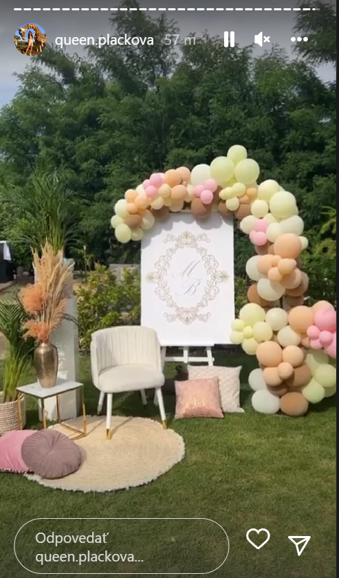 Zuzanina "baby shower". 