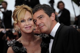 Melani Grifit i Antonio Banderas na Kanskom festivalu 2011.