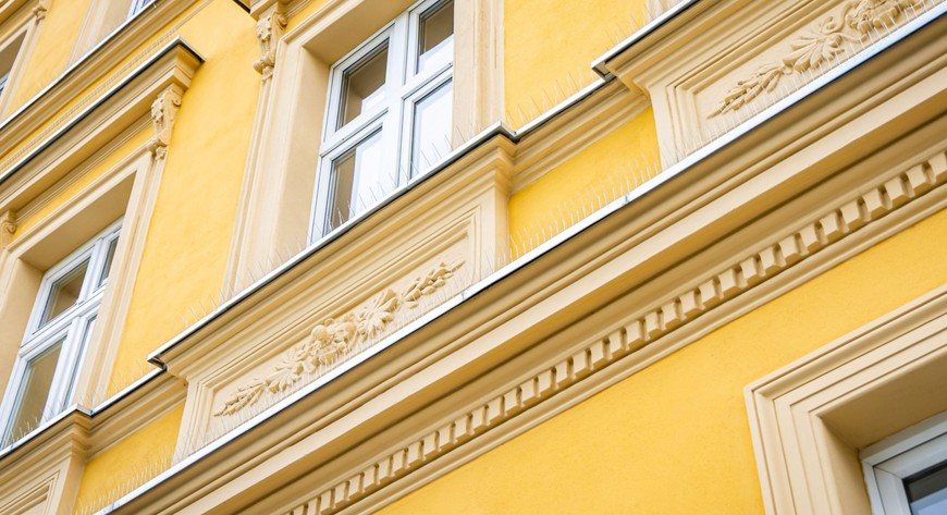 Odświeżona kamienica przy Żeromskiego 5 będzie służyła mieszkańcom i... ptakom. 