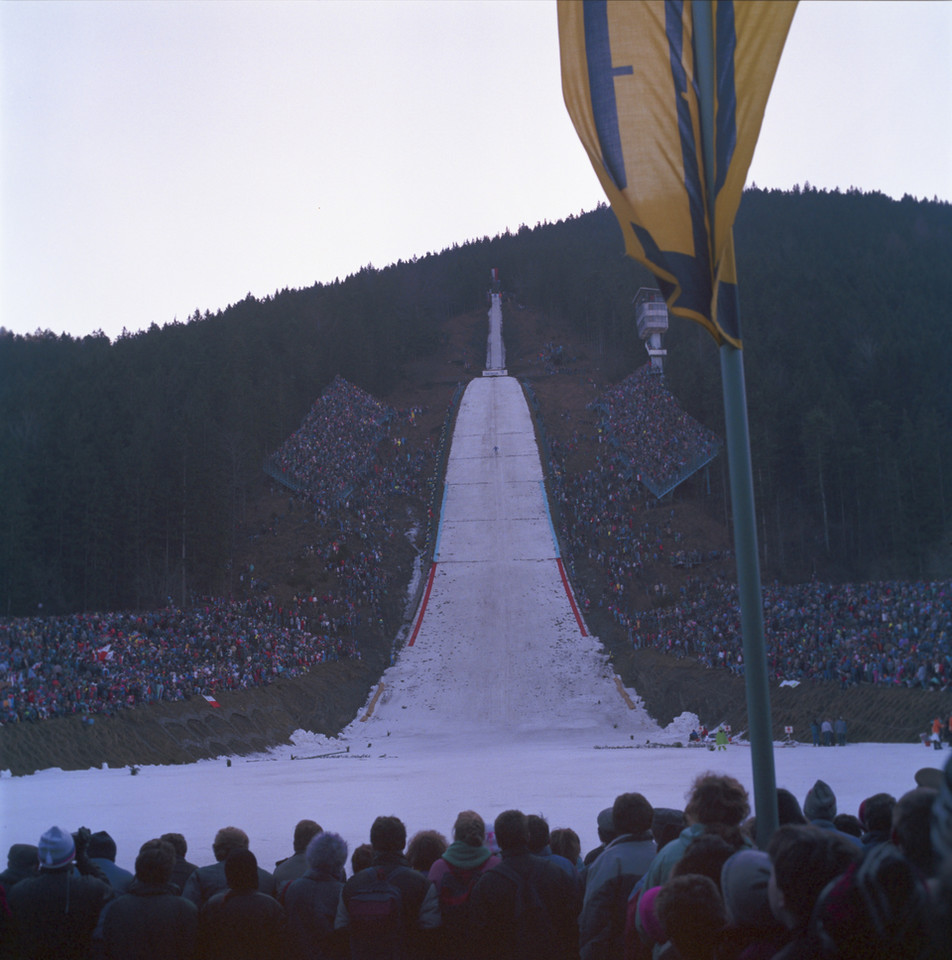 Wielka Krokiew w 1990 r.