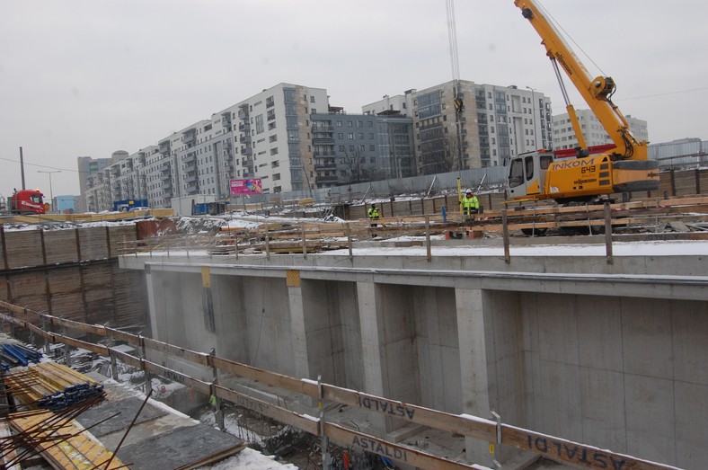 Budowa tunelu na Ursynowie, fot. Krzysztof Śmietana