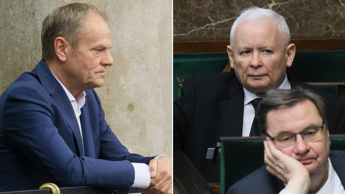 "Stan Wyjątkowy". Kaczyński wystraszył się Tuska. Morawiecki z Ziobrą w oborze