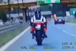 Motocyklista nie uciekł grupie SPEED. Dostał rekordowo wysoki mandat [Wideo]