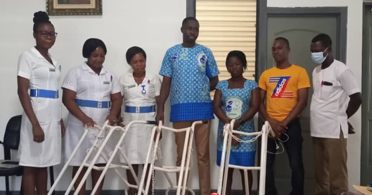 UPNMG presents oxygen cylinder carriers to Peki Government Hospital - Vimarsana News