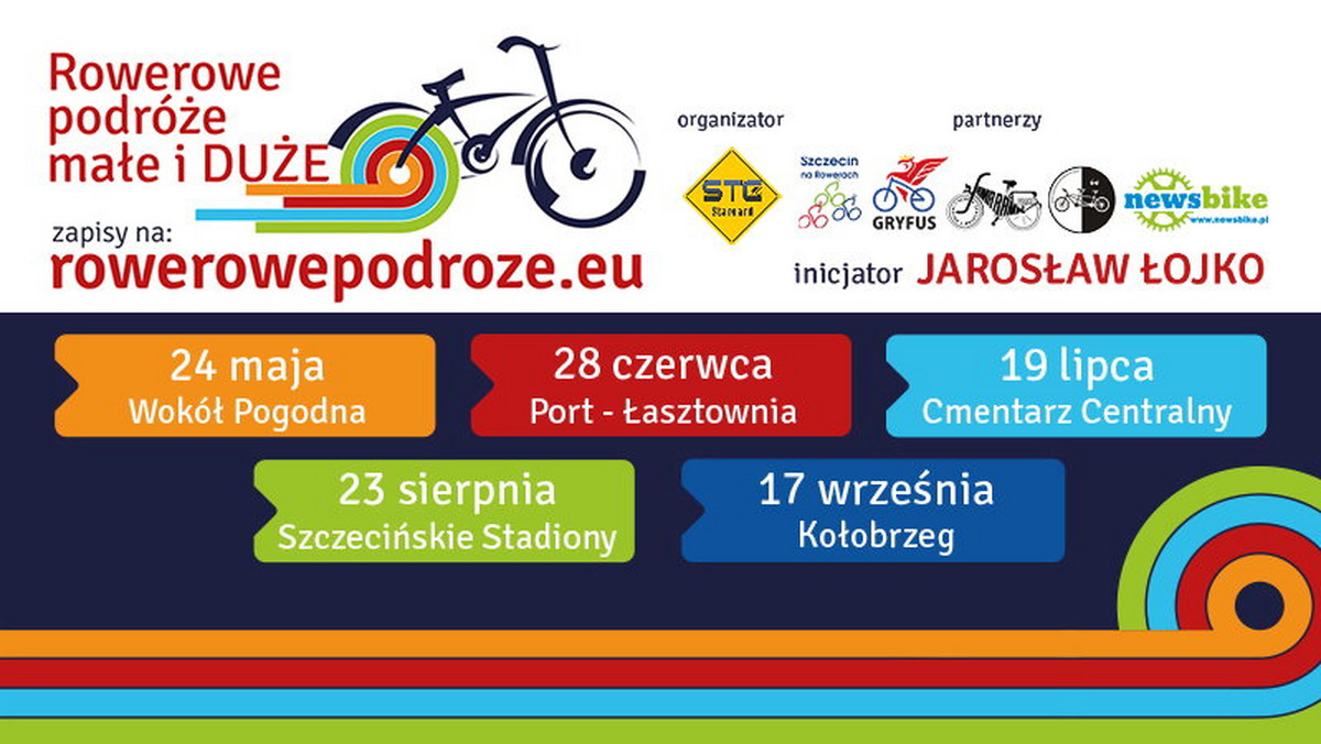 Stargardzkie Towarzystwo Cyklistów zaprasza na kolejną imprezę z cyklu" Rowerowe Podróże Małe i DUŻE". Tym razem uczestnicy przejadą szlakiem szczecińskich obiektów sportowych. Po wyciecze odbędzie się tradycyjny piknik.