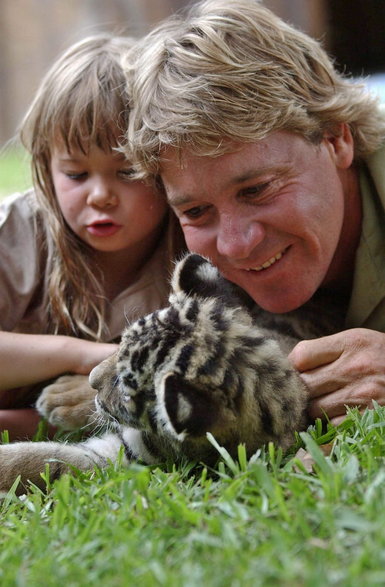 Steve Irwin z córką, Bindi Irwin