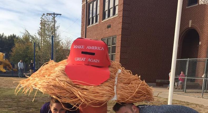 Donald Trump hair costume