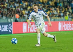 Dynamo Kijów Tomasza Kędziory świętuje mistrzostwo Ukrainy