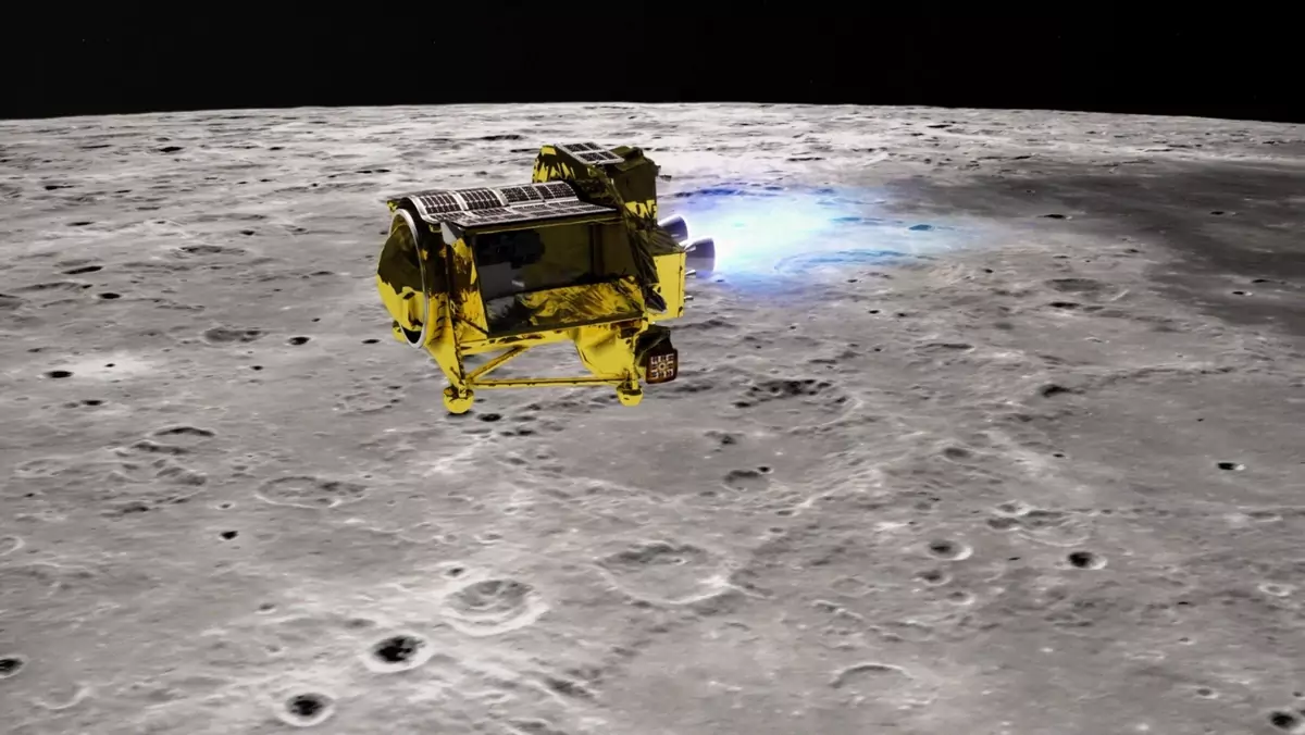 Lądownik SLIM na Księżycu