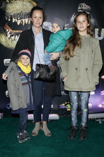 Monika Mrozowska z dziećmi