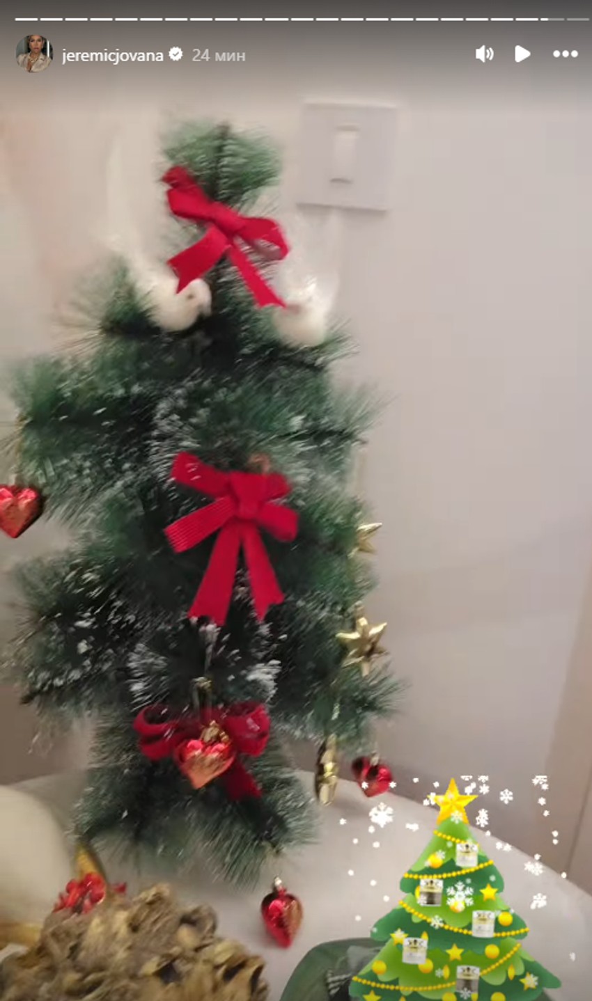 Jovana sa ćerkom okitila stan