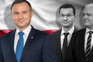 Partia pezydencka: Andrzej Duda, Mateusz  Morawiecki, Jarosław Gowin