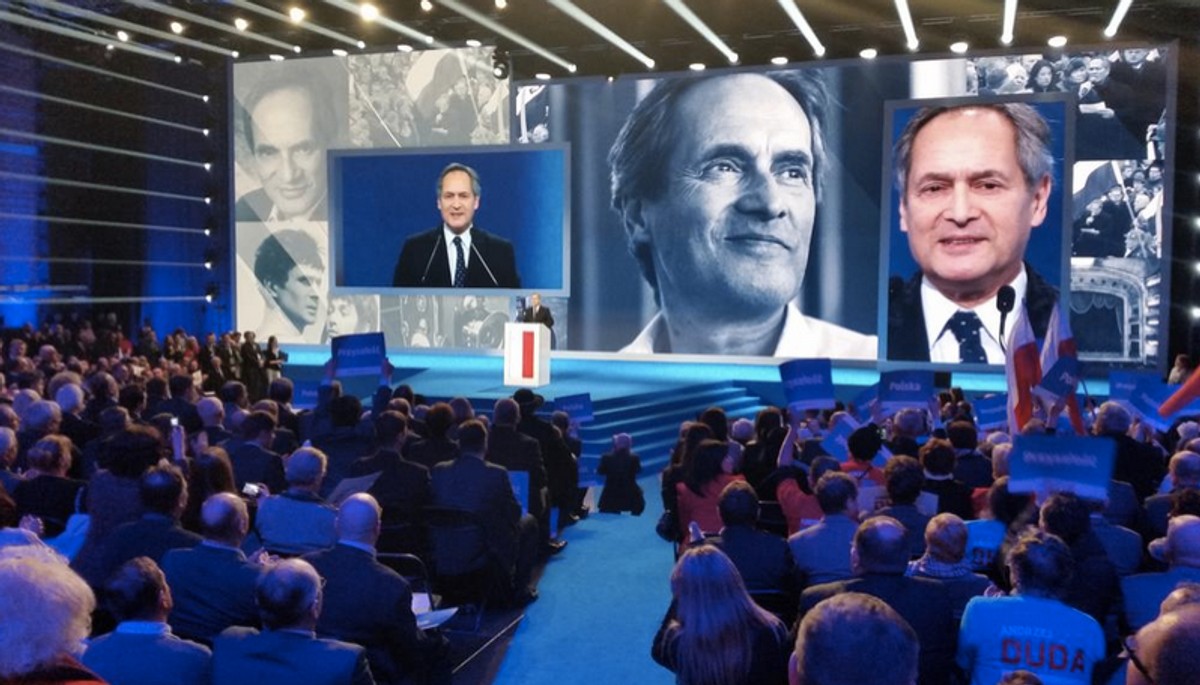 Córka Niemena, Zelnik, Rewiński.... Konwencja PiS z przytupem