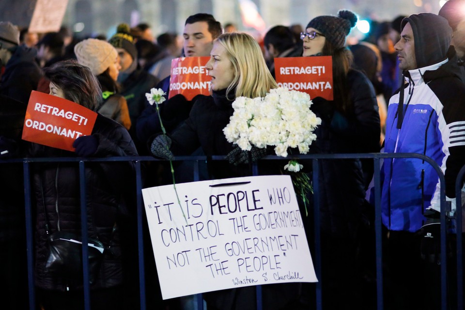 Demonstracje w Rumunii przeciw częściowej depenalizacji korupcji