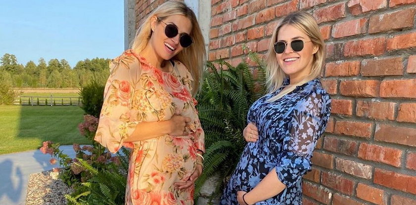 Dwie siostry Mancewicz w ciąży! Pochwaliły się brzuszkami