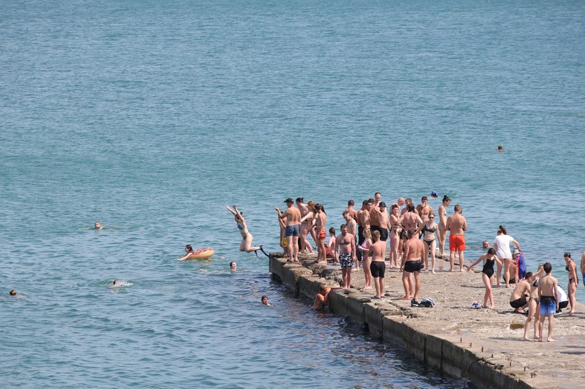 Plaža u Odesi, Ukrajina