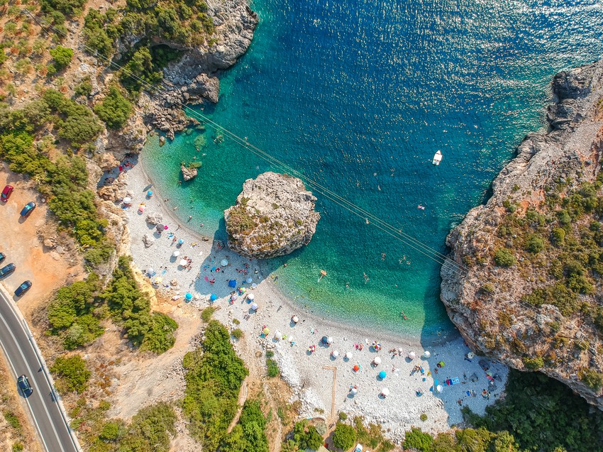Kardamili - jedna od omiljenih plaža na jugu Grčku