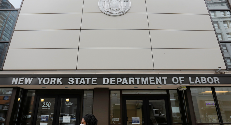 unemployment department of labor new york