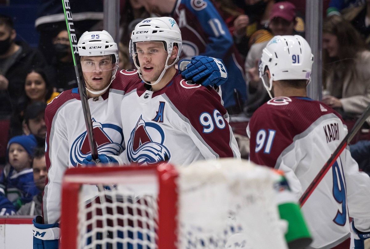 Radość hokeistów Colorado Avalanche