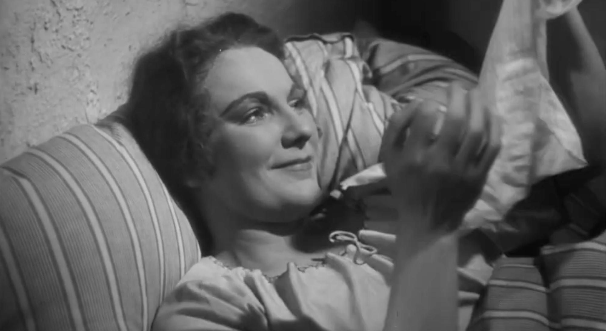 Česká herečka Jiřina Štěpničková vo filme Babička. 