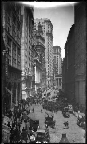 Broad Street na Manhattanie w 1904 r. 