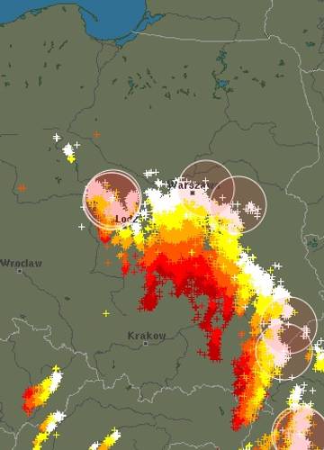 Gdzie Jest Burza W Polsce Blitzortung To Mapa Ktora Pokazuje Wszystkie Wyladowania Noizz