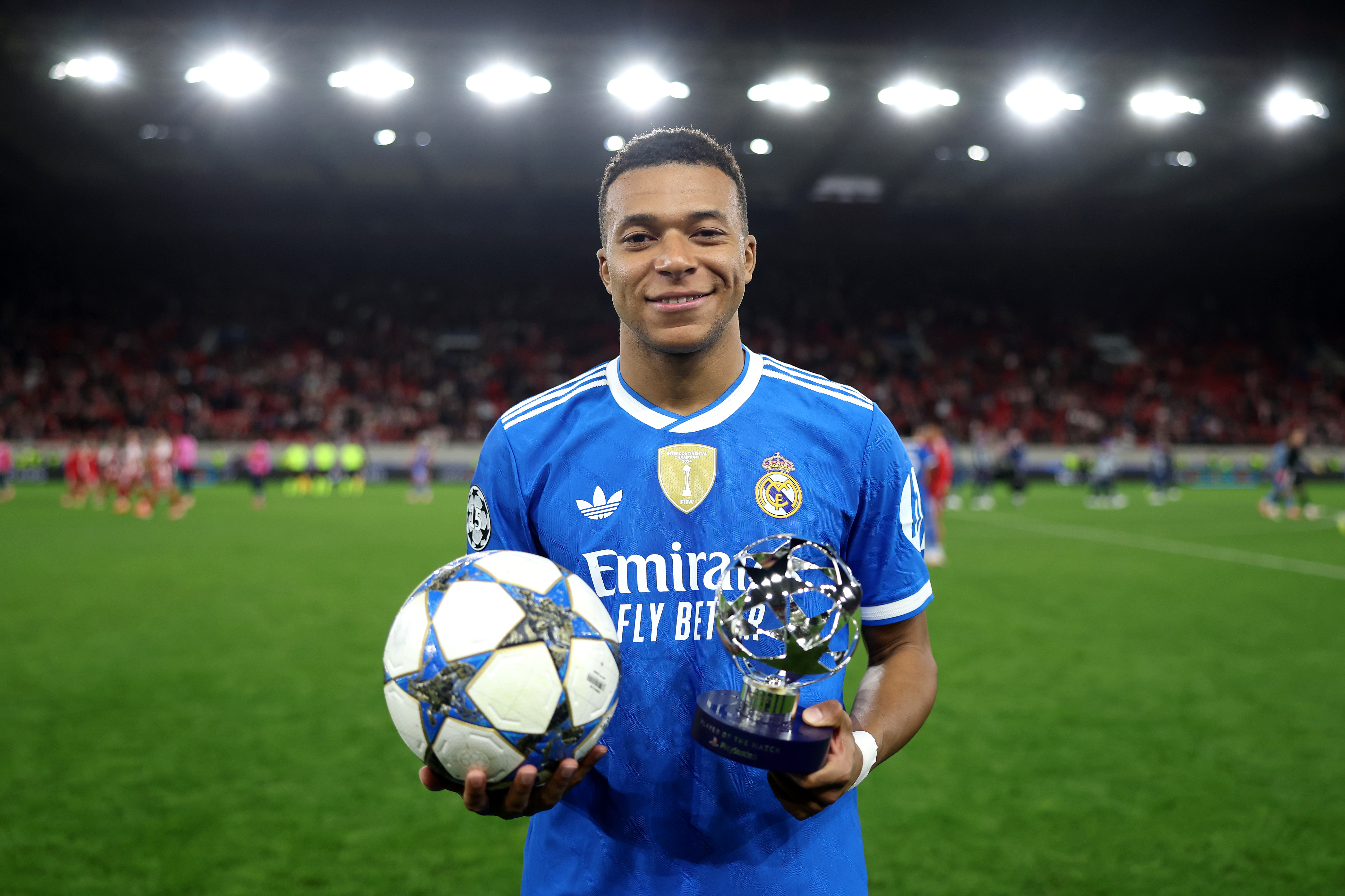 Un póker histórico de Mbappé: 4 goles y solo el 4º en la historia del Madrid