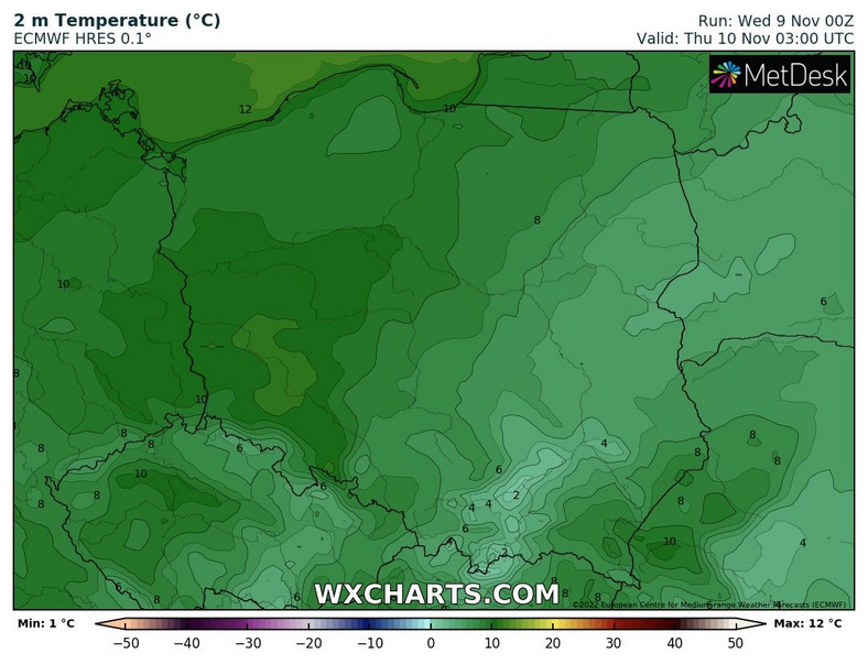Poza Podhalem i okolicami Krakowa temperatura będzie wysoka