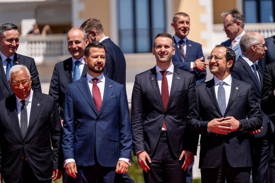 Predsednik Crne Gore Jakov Milatović sa evropskim liderima | Foto: Predsednik Crne Gore
