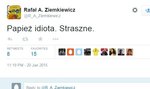 Prawicowy publicysta o papieżu: Idiota! 