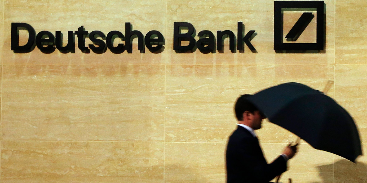 One of Deutsche Bank's top sales executives is leaving