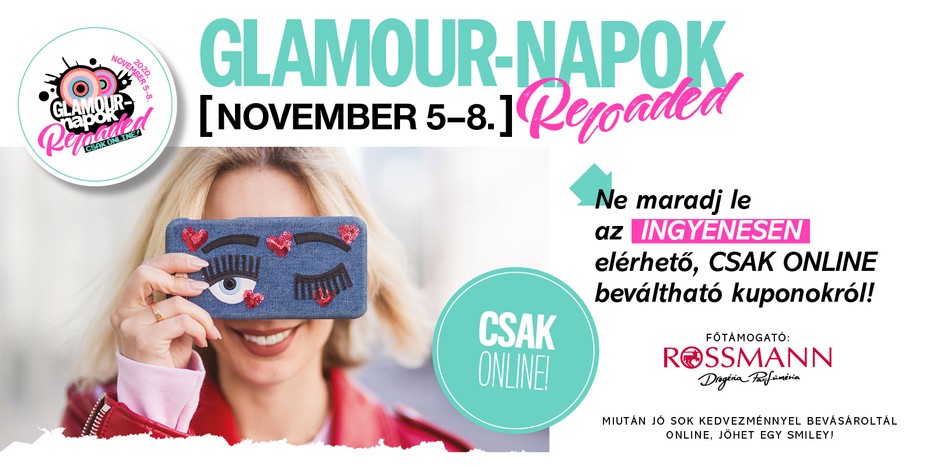 November 5-8. között frissítsd fel a külsőd a GLAMOUR-napok Reloaded alatt!  - Blikk Rúzs