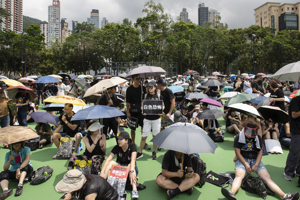 Zamieszki w Hongkongu