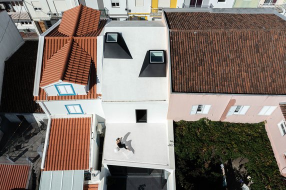 Dom 'Windmill House' na portugalskiej wyspie