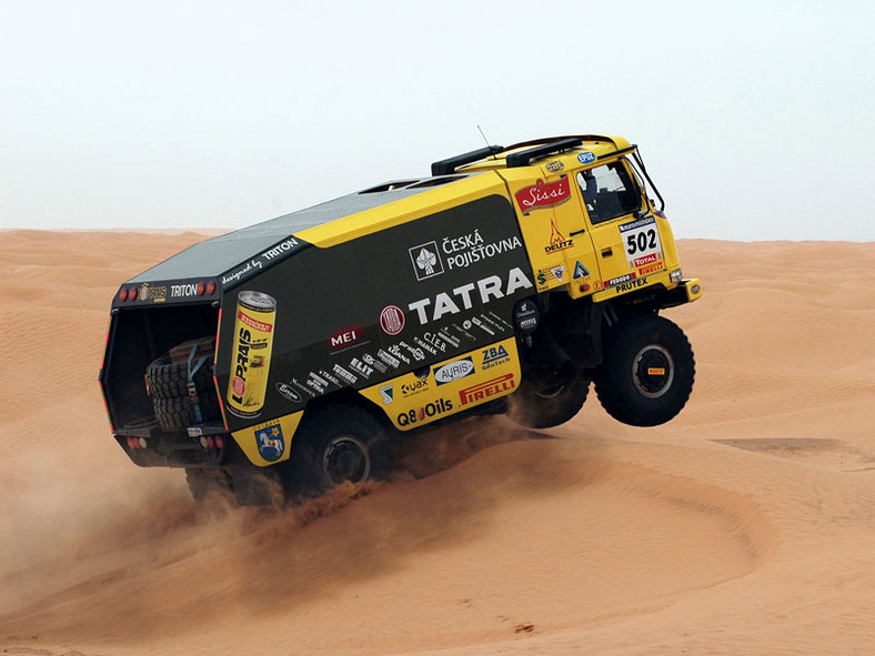 Rajd Dakar 2008: Loprais Tatra Team już w drodze do Lizbony